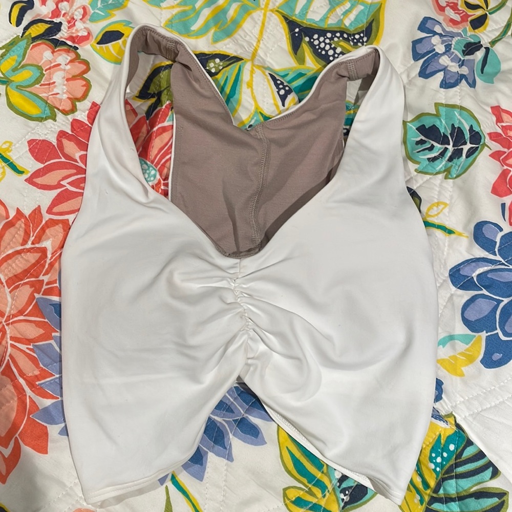 Lululemon Ruched Yoga Bra